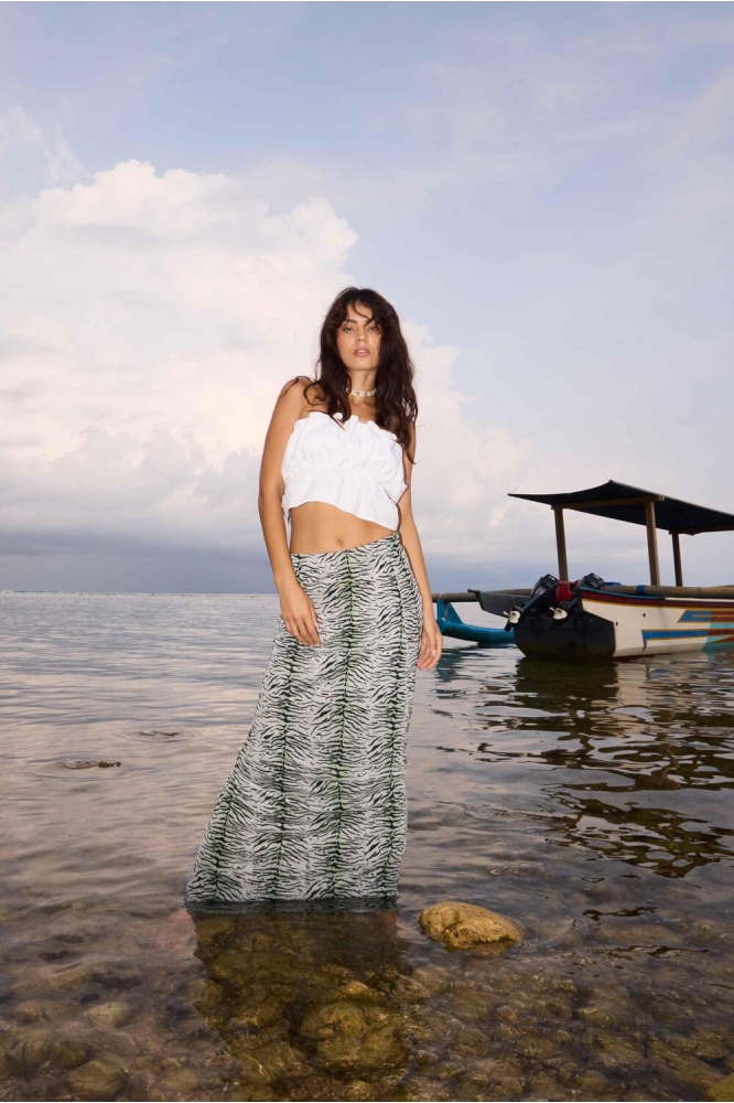 KNITTED ZEBRA SKIRT JASMIJN R2505251694 950 ZEBRA
